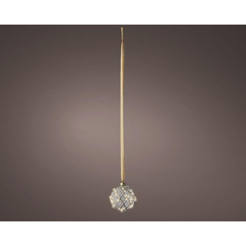 SFERA MICROLED PENDENTE D.14CM. BATTERIA